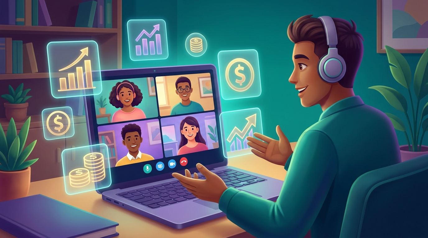 How much do online tutors make in 2026 earnings illustration