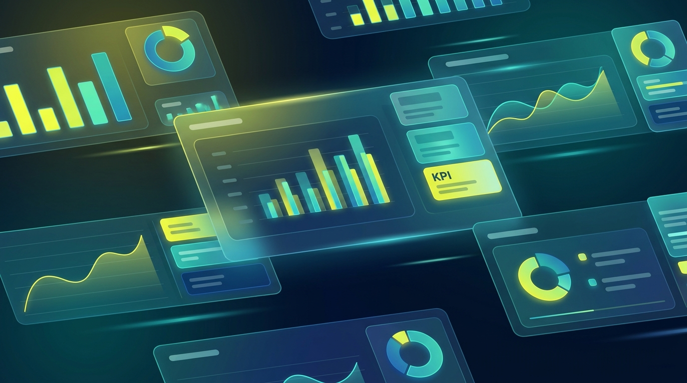 power bi course data analytics dashboard illustration