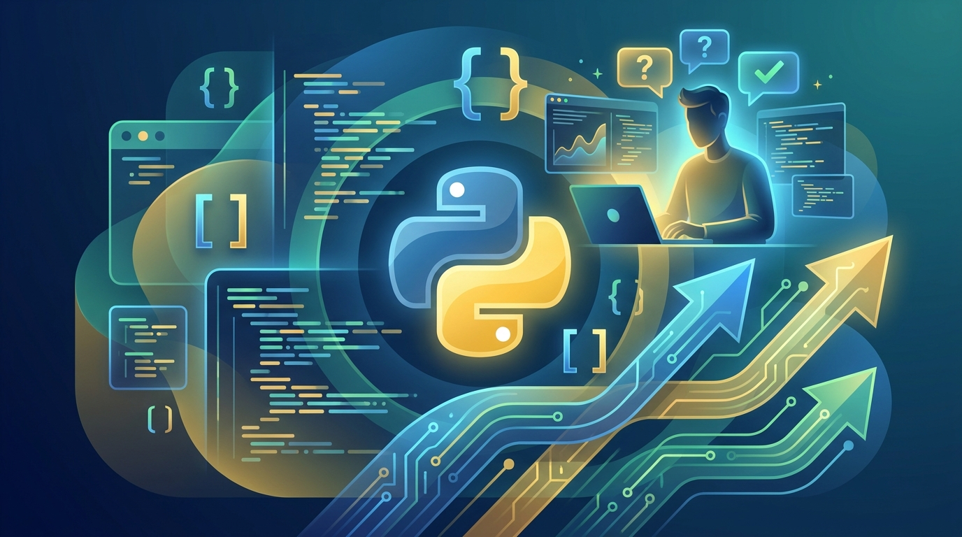 Python interview questions and answers 2026 illustration